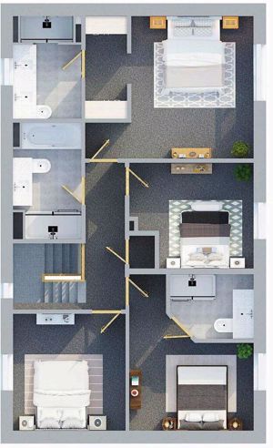 First floor layour- click for photo gallery